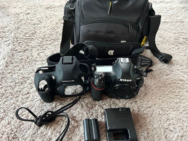 ニコン Nikon D850 本体 バッグ、プロテクター付き