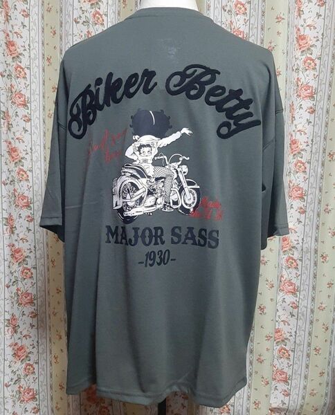 BETTYBOOP バイカー ベティ Tシャツ Lサイズ 未使用タグ付き