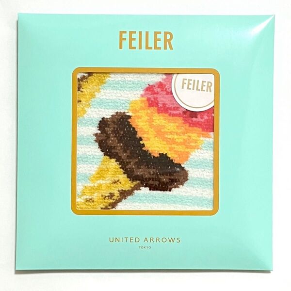 UNITED ARROWS別注 FEILER ICE CREAM アイスクリーム ハンカチ