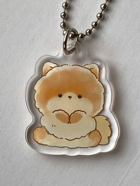 タロチャンズ チビ ポメタロ 犬 イヌ いぬ アクセサリー アクリル キーホルダー キーリング バッグ チャーム クラックス