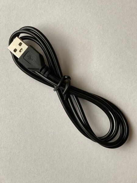 USB電源ケーブル 5V スリム 修理用 自作 DC電源給電ケーブル DIY 電子工作 USB TypeA 75cm