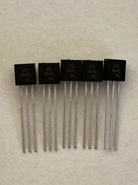 5個 トランジスター 2SC945L-K-T92 50V150mA NEC ルネサスエレクトロニクス社 互換