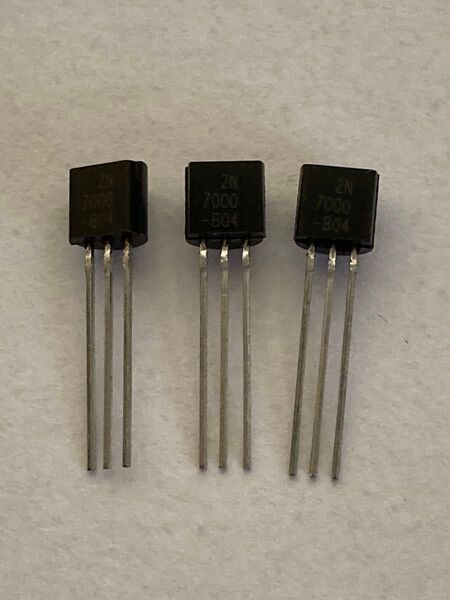 MOSFET 2N7000 2SK 汎用品 DIY 電子工作 3個