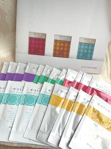 イイスタンダード 5種お試し(各4枚)セット20枚 ヘアミルク&オイルまとめ売