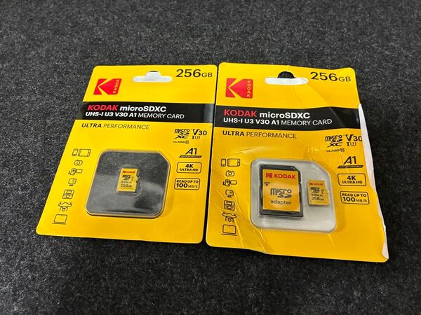 Kodak コダック マイクロSDカード 256GB 2個 セット