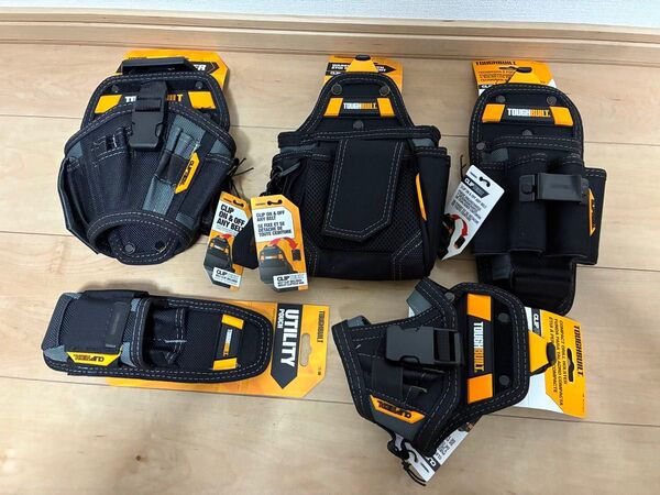 TOUGHBUILT タフビルト 小型電工ポーチ 5点 セット