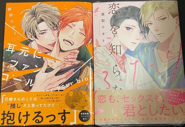 新刊BLコミック2冊セット 恋を知らないふたり