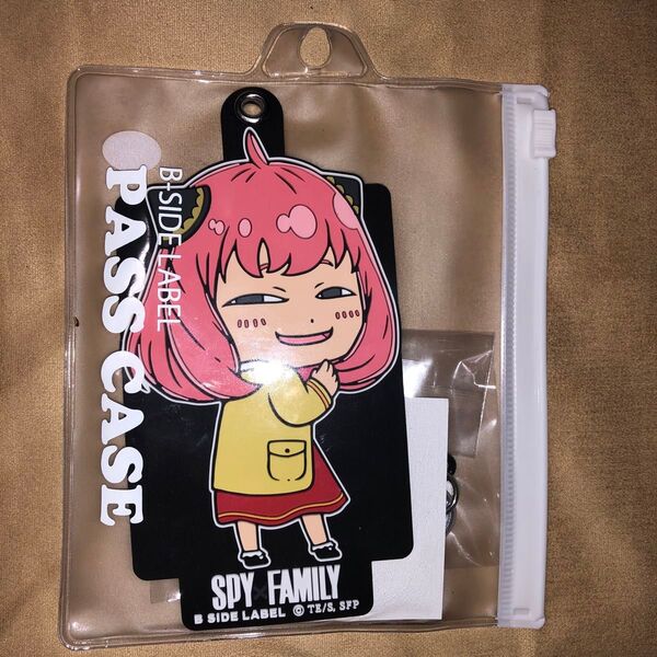 新品未使用SPY×FAMILY アーニャ・フォージャー パスケース B-SIDE LABEL