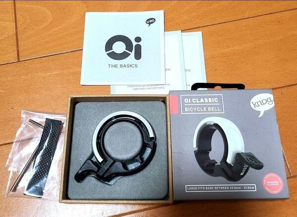 自転車用ベル・KNOG(ノグ)OI ベル サイズLarge シルバー
