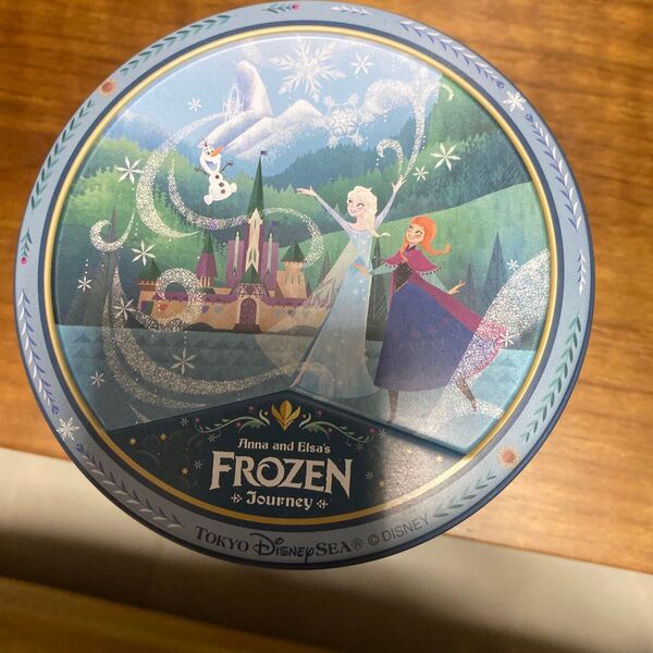 ディズニー アナと雪の女王 FROZEN 缶 東京ディズニーシー