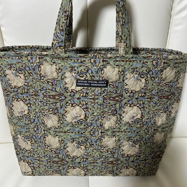 ウィリアムモリスコレクション、ハンドメイド トートバッグ