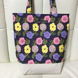 花柄トートバッグ ハンドメイド オリジナル
