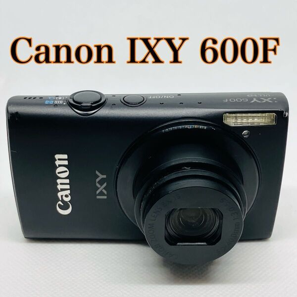 Canon キャノン IXY イクシー 600F ブラック デジタルカメラ デジカメ コンデジ コンパクトデジタルカメラ