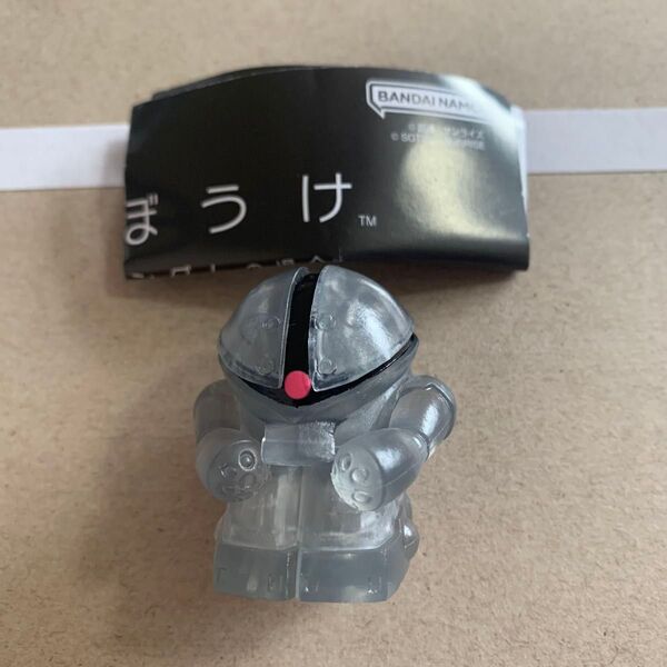 まちぼうけ 機動戦士ガンダムの場合 ブラッククリア ver. ガチャ アッガイ ガシャポン戦士