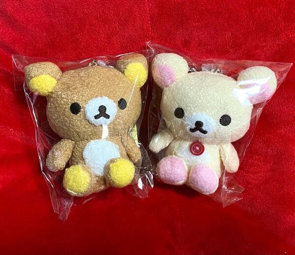 レア 新品 リラックマ おでかけ ぬいぐるみ キーホルダー いつでもいっしょ オマケ付き ペンケース 巾着 他