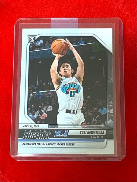 河村勇輝 NBA グリズリーズ PANINI INSTANT RC ルーキーカード ②
