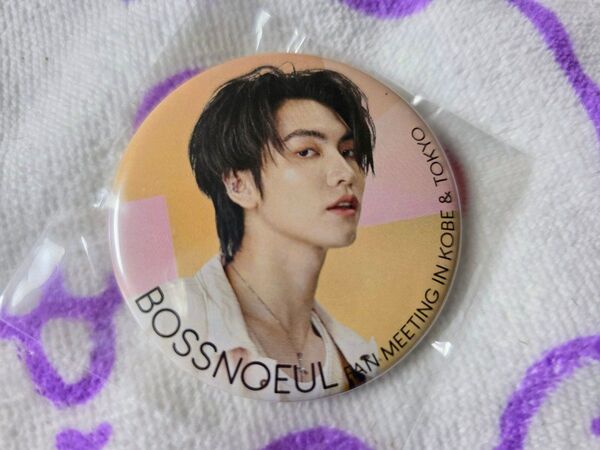 Boss 缶バッジ アイシングビスケット Love in the Air タイ ファンミ BossNoeul