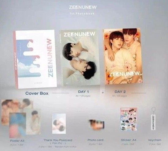 Zee NuNew PHOTOBOOK Cutie Pie 写真集 タイ DMD DoMunDi CutiePie