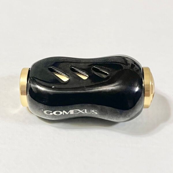 Gomexus ゴメクサス リールハンドルノブ 22mm シマノ Type A ダイワ Type S チタン ブラックゴールド