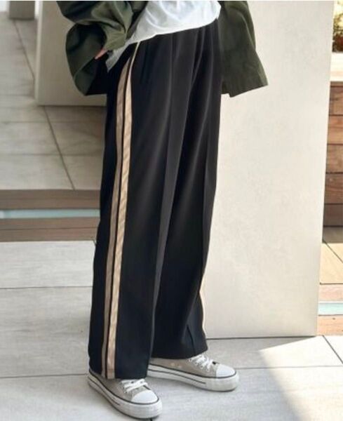 JaVa ジャバコラボ ジャージ素材ダブルライントラックパンツ