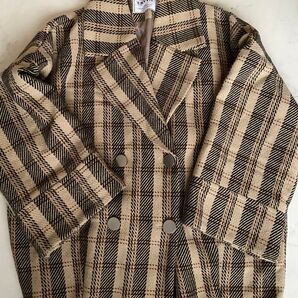 ENVYM チェック ジャケット