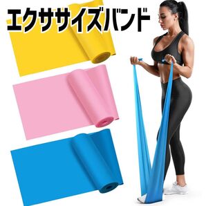 ★大人気★ヨガバンド トレーニングチューブ 筋トレ エクササイズ バンド ゴム ダイエット ストレッチ