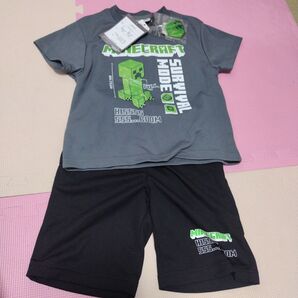 新品タグつき!サイズ120 上下セット ハーフパンツ 半袖Tシャツ