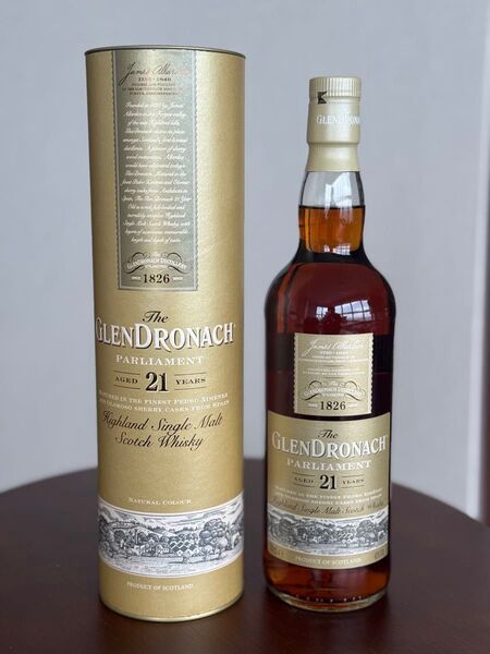 グレンドロナック21年パーラメント(2022年瓶詰) GLENDRONACH