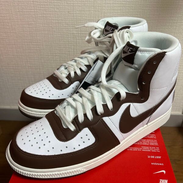 NIKE Terminator High 白×茶 ターミネーター