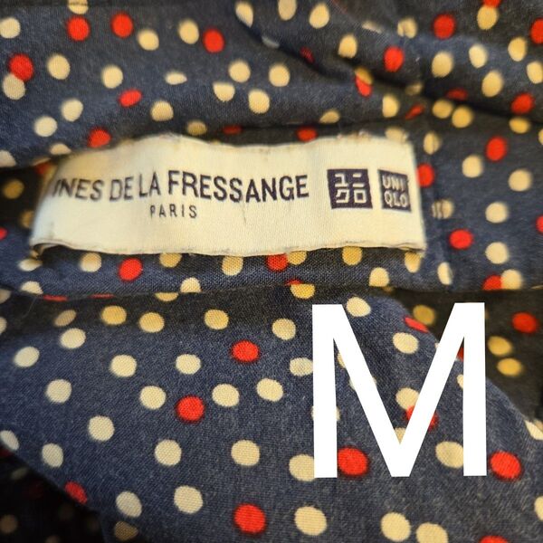 INES DE LA FRESSANGE×ユニクロ ドット柄ワンピース