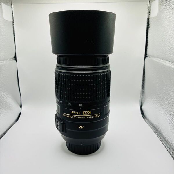 ジャンク Nikon AF-S DX NIKKOR 55-300mm F4.5-5.6G ED VR 現状【外観は綺麗】