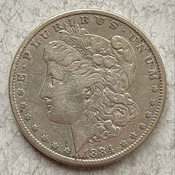 H169 1884年 1ドル銀貨 モルガンダラー アメリカ合衆国