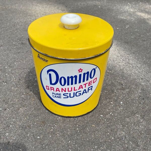 J.L.Clark domino sugar tin缶