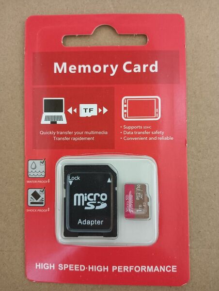 新品未開封 1TB MicroSD マイクロSDカード マイクロSD アダプター