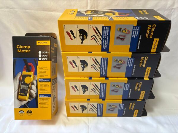 【新品未開封】FLUKE クランプメーター FLUKE-302+ フルーク 302プラス 5台セット