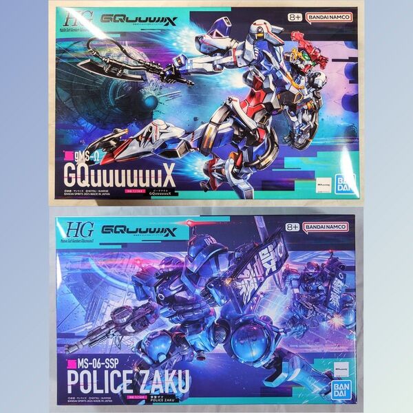 ☆HG ジークアクス & 軍警ザク 2個セット / ガンダム GUNDAM GQuuuuuuX ZAKU