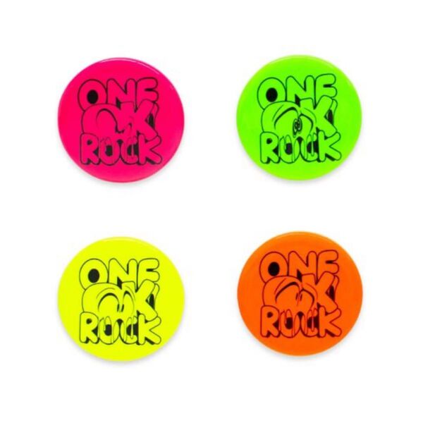 ワンオク ワンオクロック 2024 ワールドツアー 公式グッズ 缶バッジセット A OOR ONEOKROCK 缶バッジ バッジ