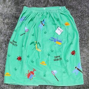 ラップタオル 昆虫柄 Mサイズ 60cm グリーン