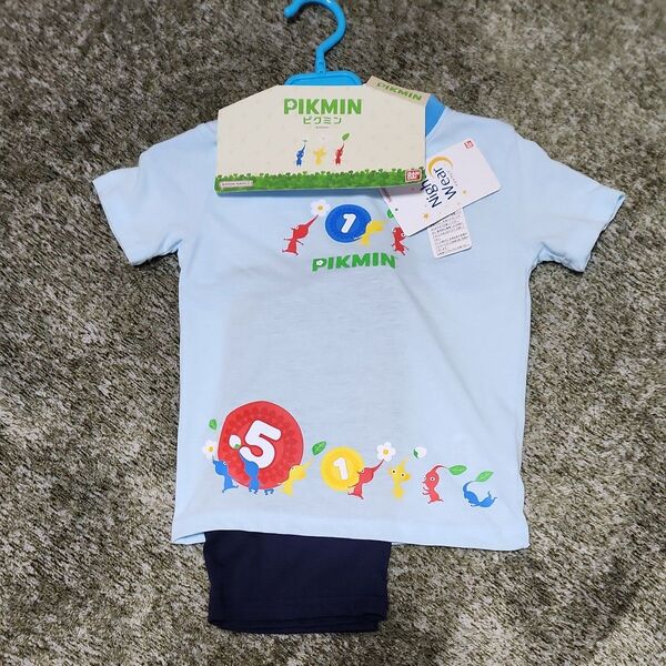新品 ピクミン パジャマ Tシャツ ハーフパンツ 上下セット 110cm