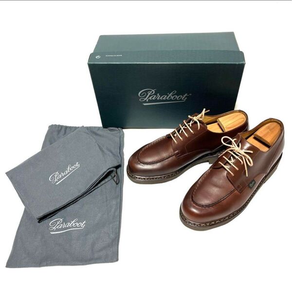 極美品 PARABOOT パラブーツ シャンボード 9(27.5) ブラウン
