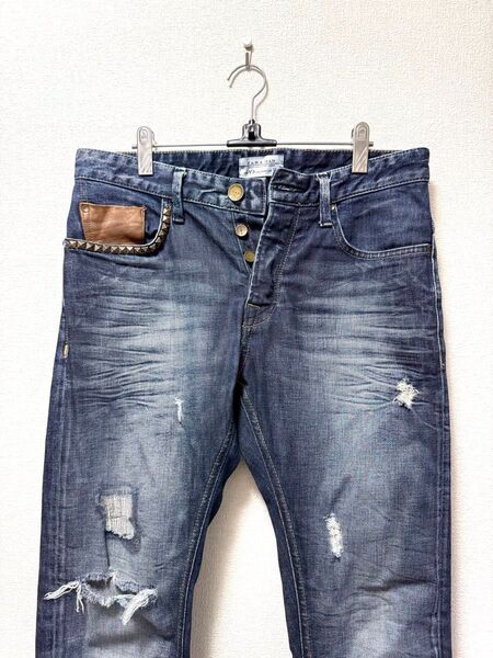 ZARA ザラ ダメージジーンズ デニム