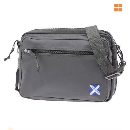 美品 ラゲッジレーベル ニューライナー ショルダーバッグ カーキ 完売品 2層 LUGGAGE LABEL 吉田カバン 斜め掛け