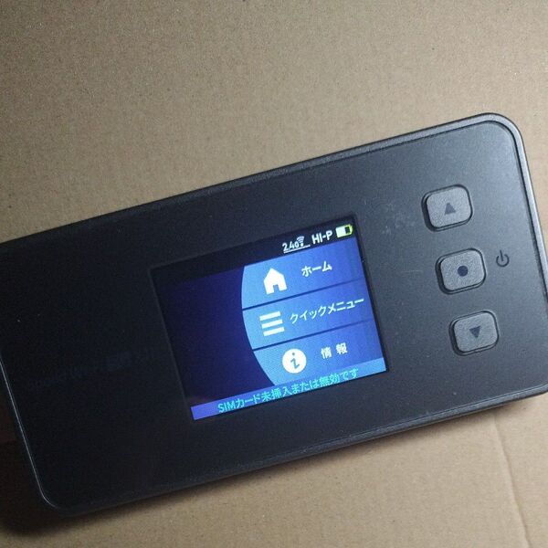 NEC Speed Wi-Fi 5G X11 NAR01 モバイルルーター