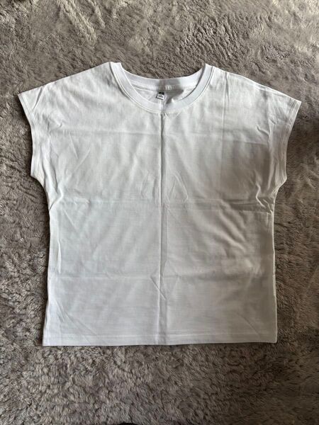 UNIQLO 半袖フレンチスリーブTシャツ ホワイト Sサイズ