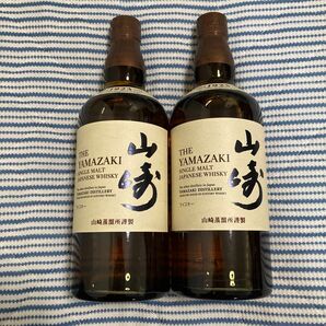 サントリーシングルモルトウイスキー《山崎》2本セット