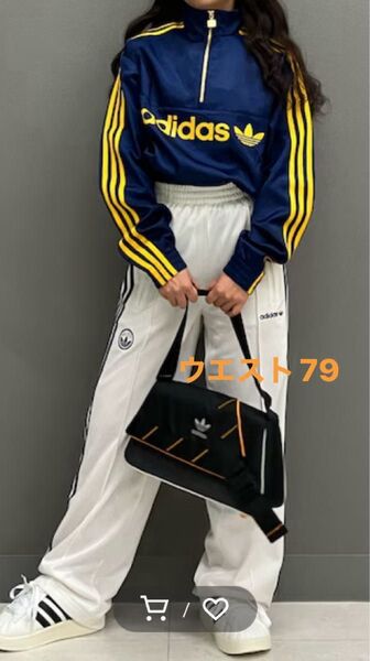 アディダス ファイヤーバード バッジ トラックパンツ 2XL 白 adidasオリジナルス ジャージ アスレンジャーパンツ