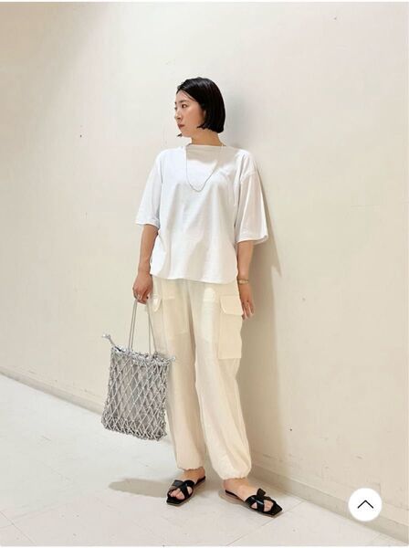KOKAGE タック ラウンドヘム プルオーバー カットソー 接触冷感UVカット 半袖ブラウス ザラ プラステ
