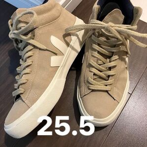 VEJA べジャ スニーカー スエード 25.5 ベージュ 美品 MINOTAUR SUEDE DUNE PIERRE