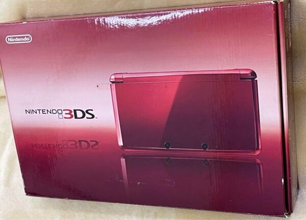 Nintendo 3DS FLARE レッド 動作確認済 本体 充電器付き 3DS ニンテンドー3DS ニンテンドー 任天堂