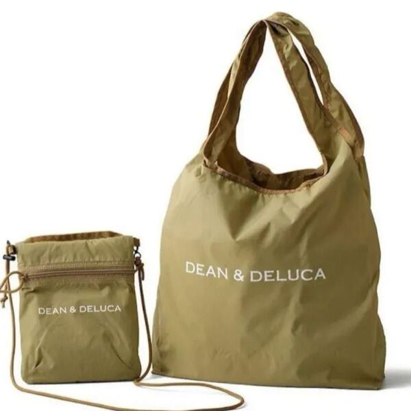 DEAN&DELUCA BRIEFING ディーンアンド デルーカ×BRIEFING サコッシュバッグ エコバッグ 2WAY